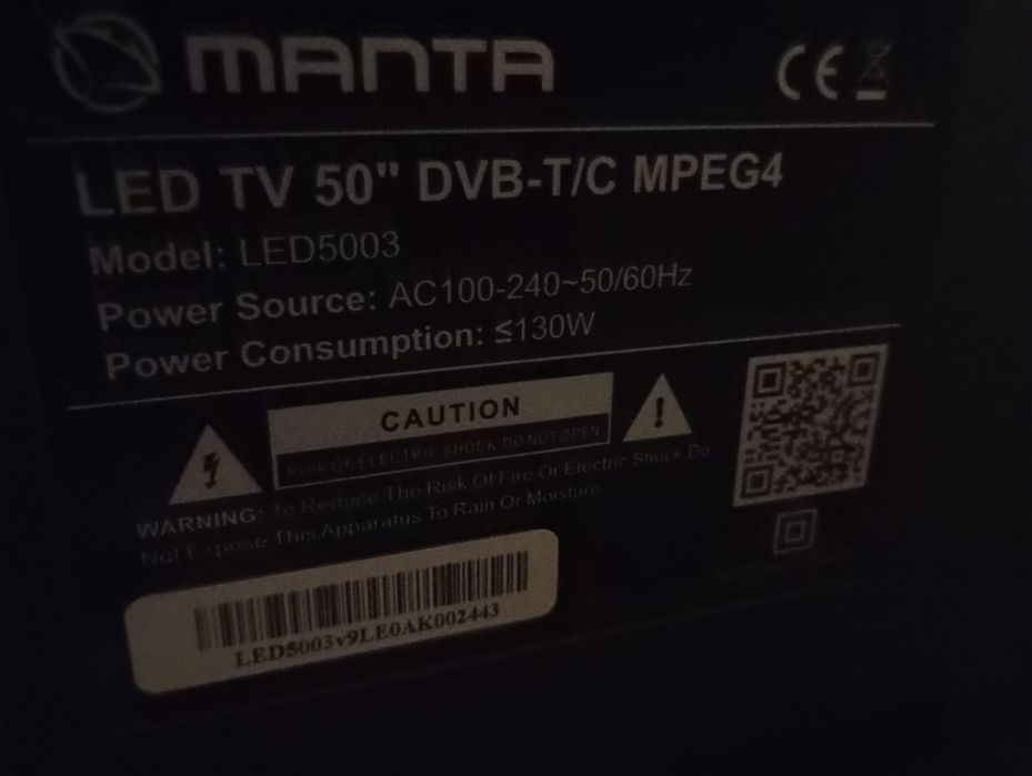 Telewizor MANTA 50"