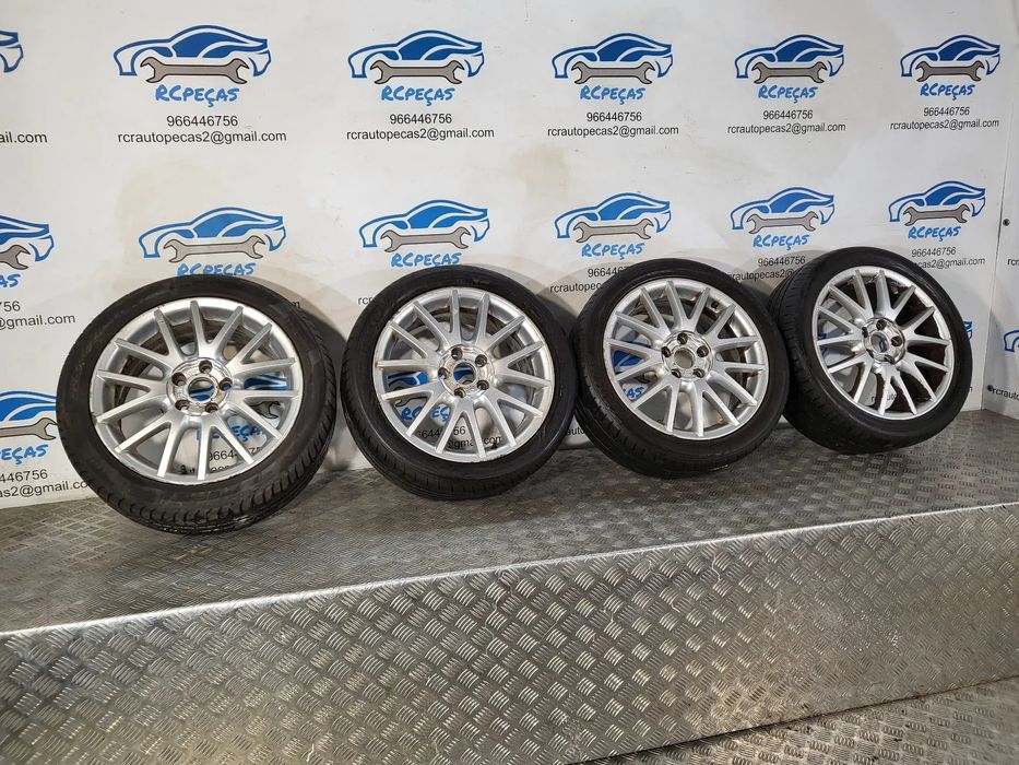 Conjunto Jantes 17 Originais VW Golf 5 Jetta 7J ET54 5x112 1K0601025AN