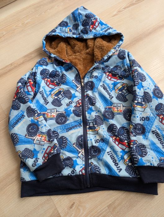 Bluza z kapturem chłopięca 110