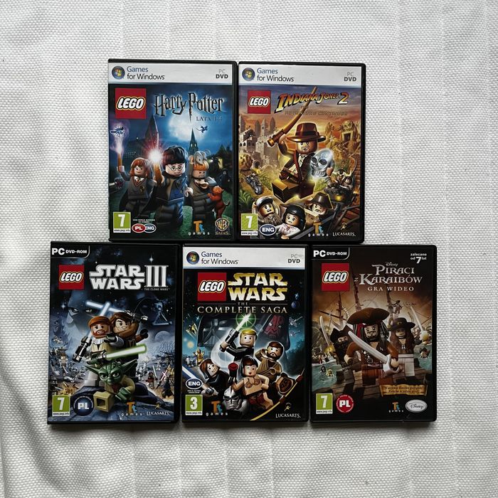 Gry Lego na DvD