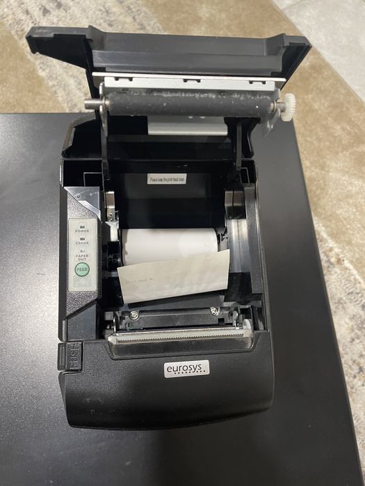 Caixa de dinheiro + impressora taloes