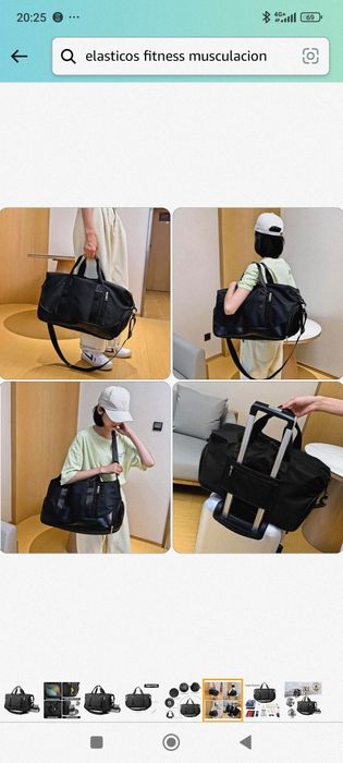 Mala de ginásio/ mala de mão de viagem