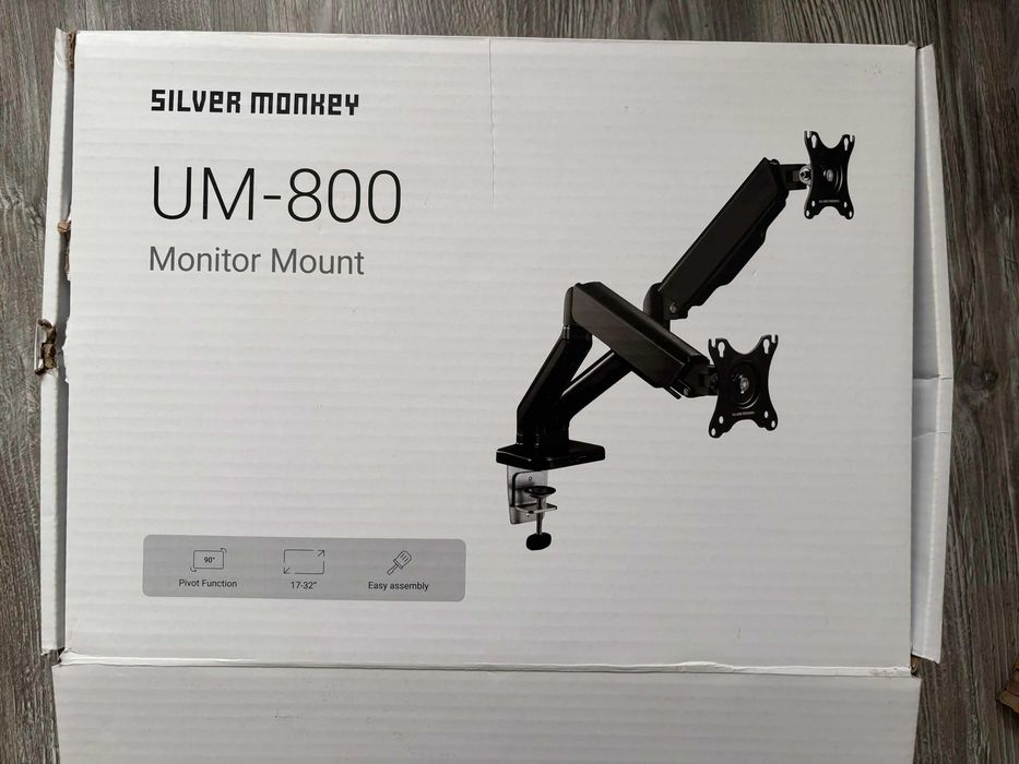 Uchwyt biurkowy silver monkey UM 800