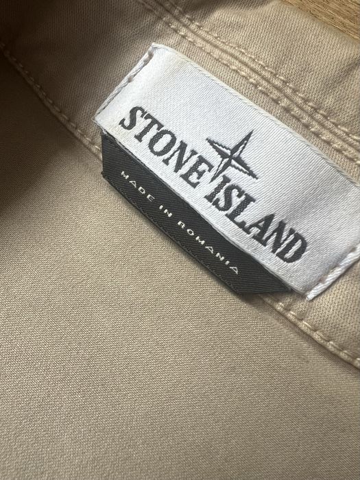 Stone Island Old Treatment Zip Overshirt