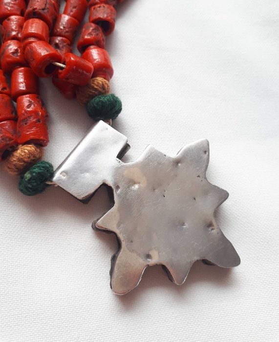 Berberyjski amulet,  krzyż Baghdad, z Afryki