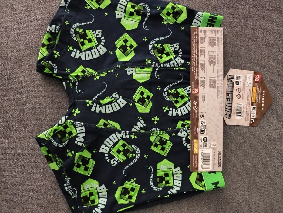 Bokserki dziecięce minecraft 2 pak