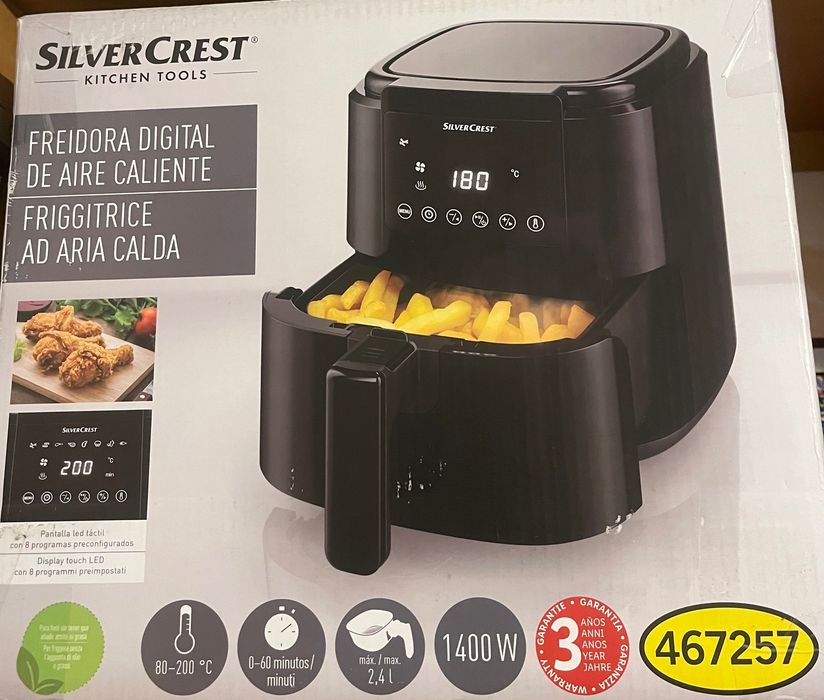Airfryer SilverCrest semi-nova