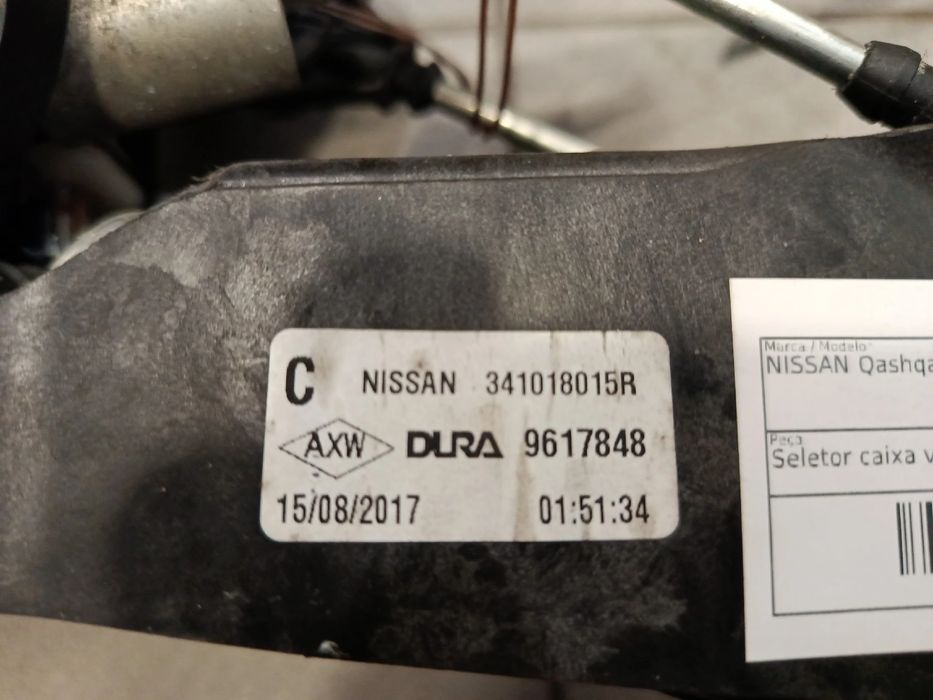 Seletor caixa velocidades NISSAN Qashqai II (J11)