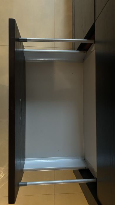 Komoda drewniana retro vintage zrobiona na zamowienie solidna