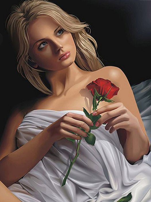 Портрет на полотні олійними фарбами