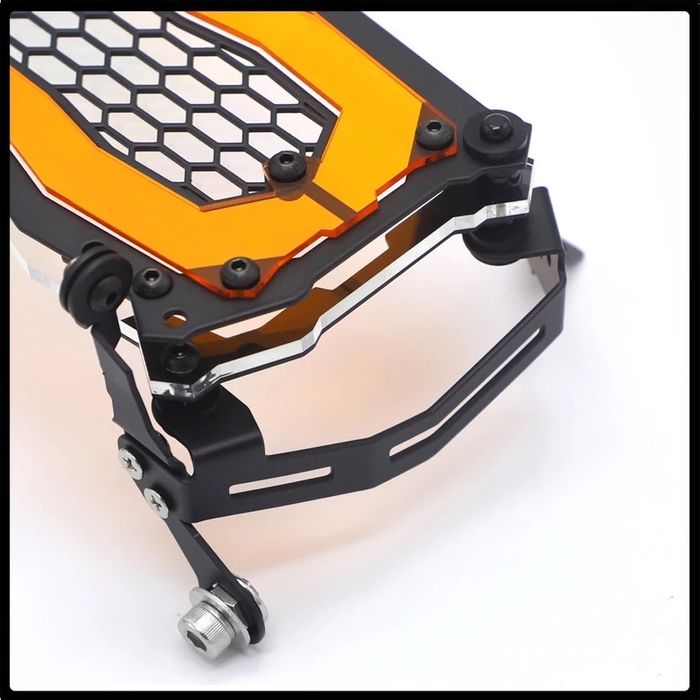 Grelha metálica proteção faróis frontais BMW R1200GS R1250GS