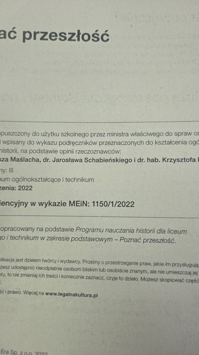 Podreczniki do liceum klasa 1 nowa era i WSiP