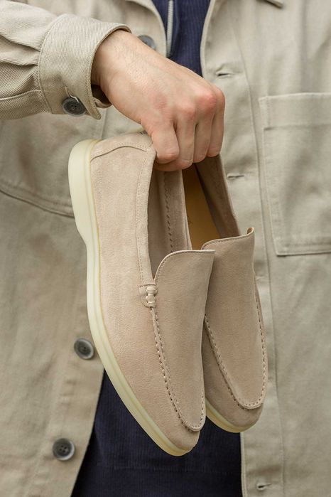 Лофери Loro Piana All Beige premium