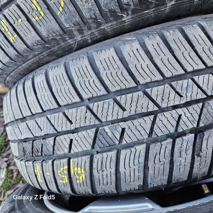 Opony zimowe 205/60/16 Barum Polaris5 bieżnik 8mm-6,5mm, 2019rok