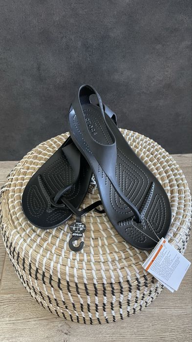 Crocs japonki serena flip czarne W9 39/40