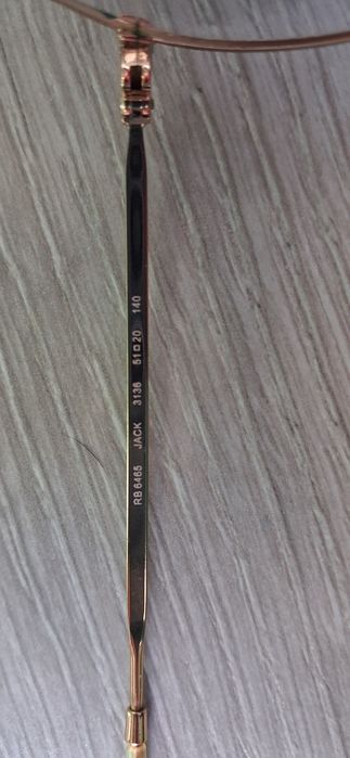Oprawki Ray Ban 6465 złote