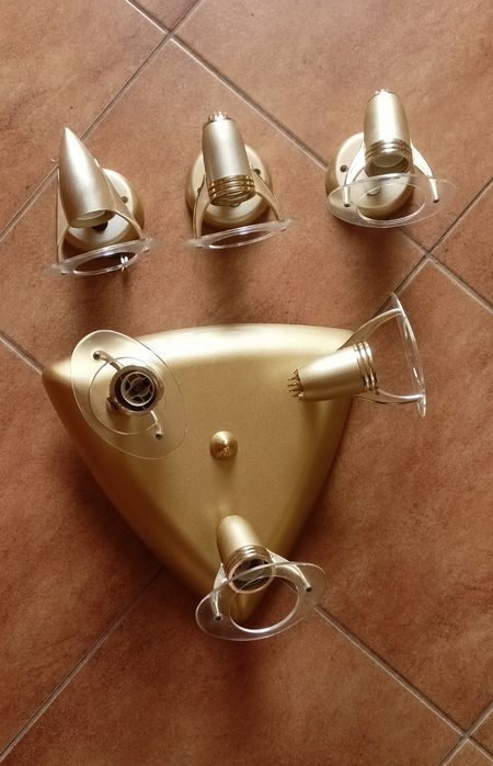 Lampa sufitowa+3 kinkiety