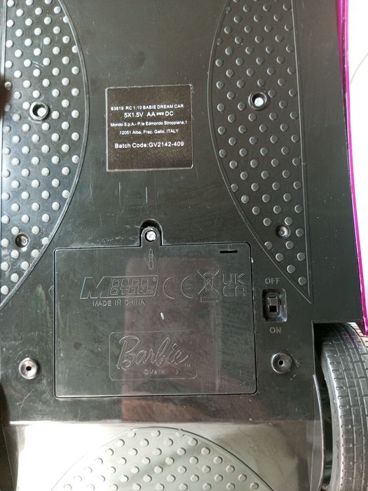 Машинка  для барбі ВЕлика! barbie mattel