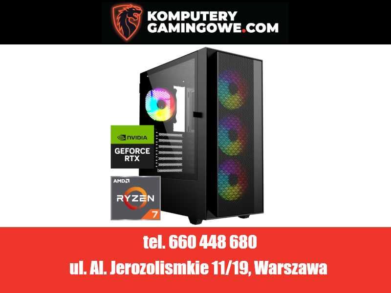 Nowy Komputer Gamingowy Ryzen 7 5700x 32GB 1TB RTX 5060 8gb Win11
