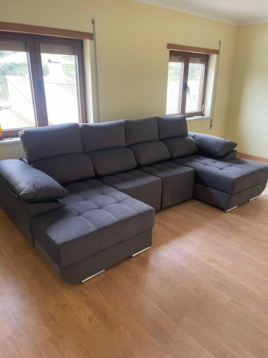 Sofá chaise longue Dupla 160x300x160