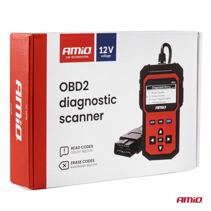 Leitor scanner diagnóstico OBD2 Bluetooth mini e PRO com display