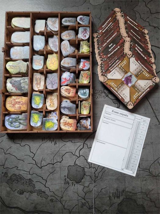 Настільна гра Gloomhaven: Мрачна Гавань