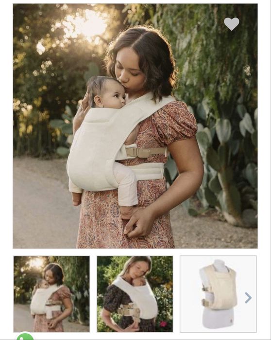 Porta-Bebés Ergobaby Embrace Cream