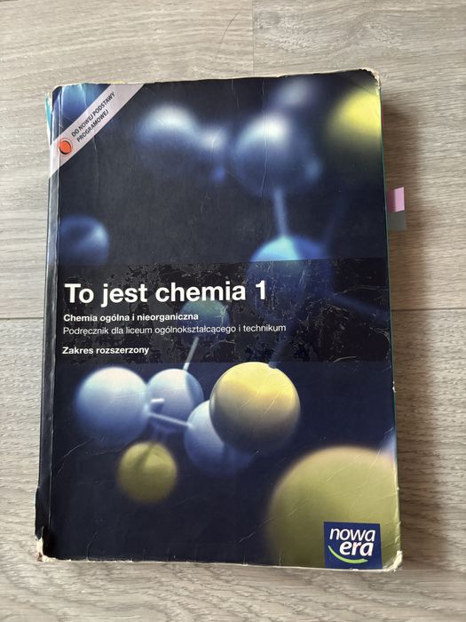 To jest chemia 1 zakres rozszerzony