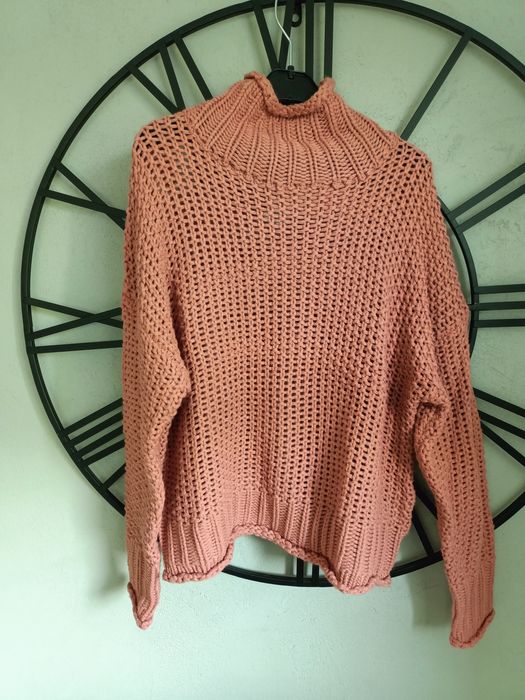 Sweter Sinsay brudny róż