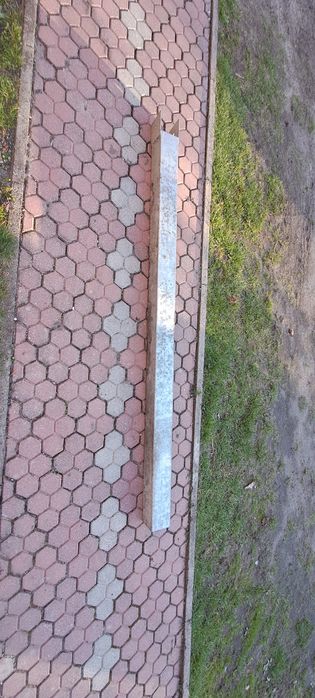 Słup 10x10x190 cm ocynk
