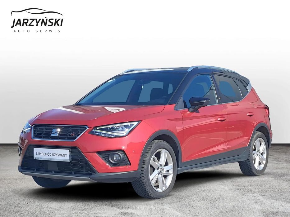 Seat Arona FR, Salon PL, Serwis ASO, Kamera cofania, Pakiet Zimowy, Faktura VAT