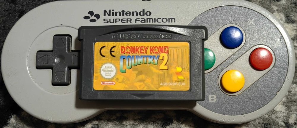 Donkey Kong Country 2 eng. na Nintendo Game Boy Advance/GBA SP, Micro!