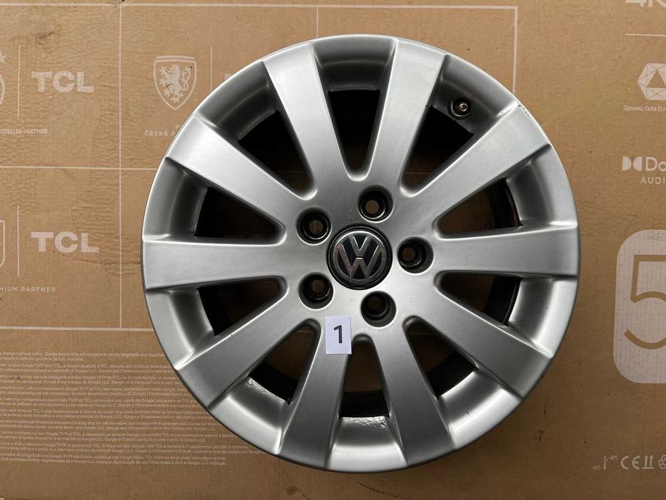 4 jantes originais Volkswagen VW 16" modelo Milwaukee (sem pneus)