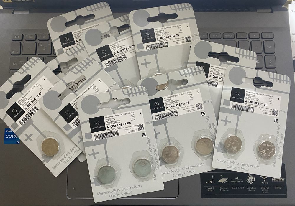 Батарейка для ключа оригинал Mercedes-Benz