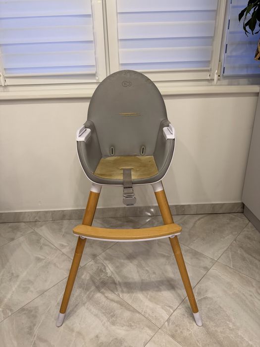 Стільчик для годування 2 в 1 Kinderkraft Fini Gray