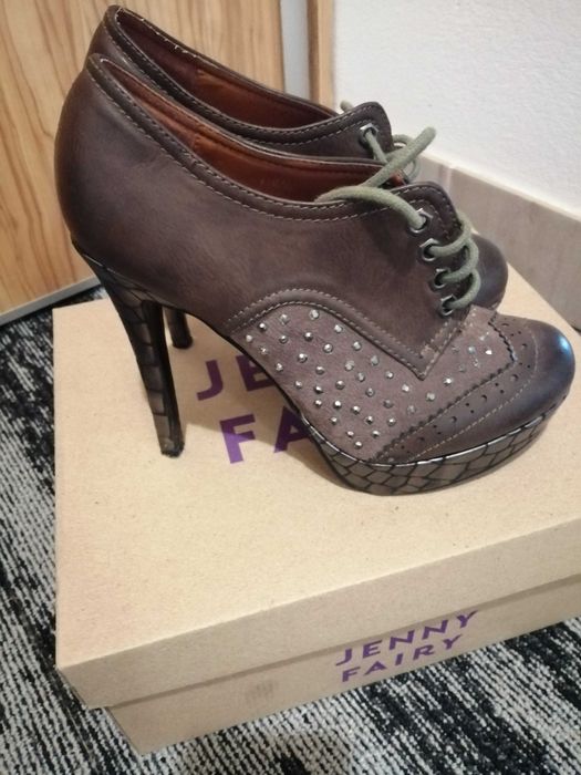 Buty damskie szare