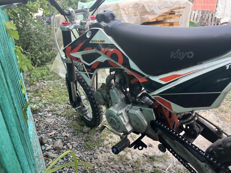 Питбайк KAYO TD125 (YX125) питбайк