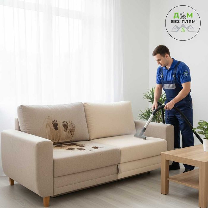 Хімчистка меблів, диванів, матраців, стільців, коврів