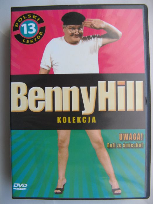 Benny Hill kolekcja - komplet 20 płyt DVD (60 odcinków serialu)/Nowe!