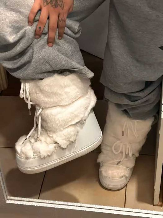 Futrzane śniegowce damskie, zimowe