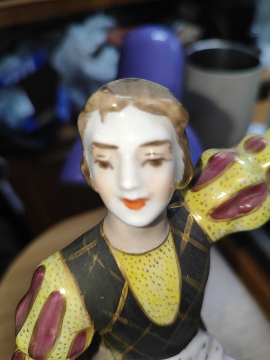 Статуэтка балет "Адажио" фарфор (порцеляна) ЕКХЗ, СССР