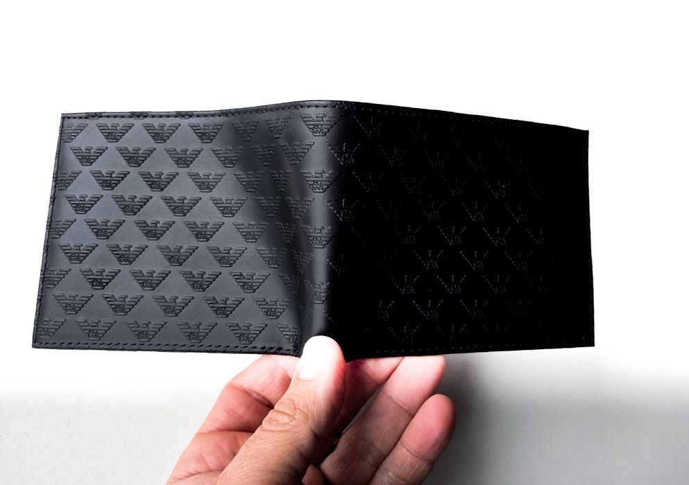 Carteira em pele EMPORIO ARMANI