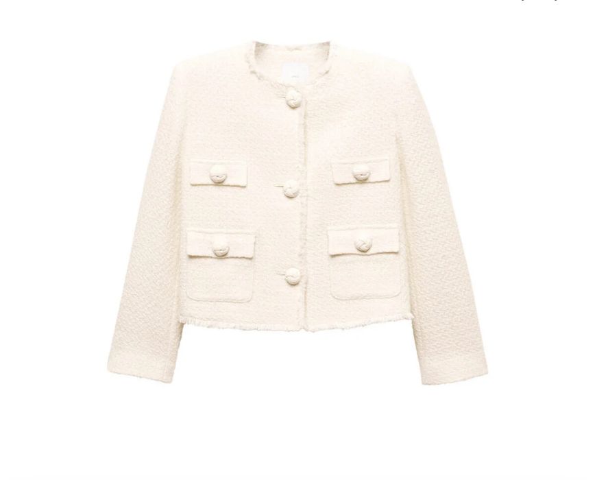 Твідовий жакет MANGO