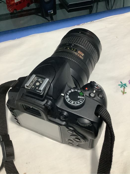Nikon D3200 + objectiva + 2 Baterias e bolsa