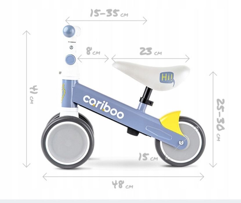 Rowerek biegowy 12m+