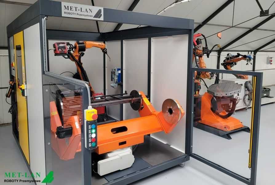 Robot Spawalniczy - Cela Spawalnicza MET-LAN - COMFORT - KUKA, FRONIUS
