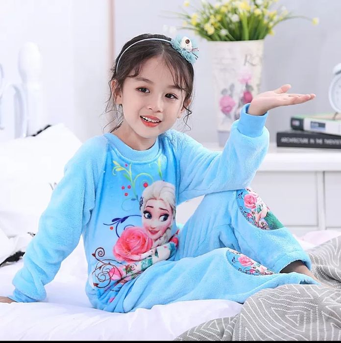 Піжама для дівчинки тепла