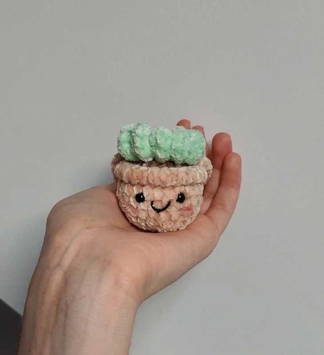 Hanging Plant Pot em Crochet | Amigurumi