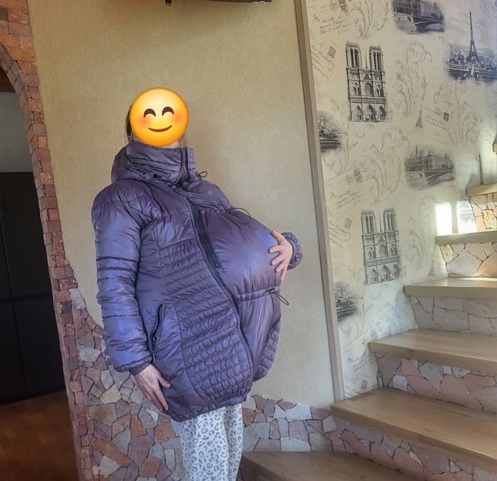 Куртка для вагітних слінго-куртка 3в1