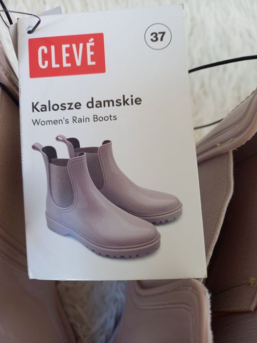 Kalosze damskie krótkie rozmiar 37